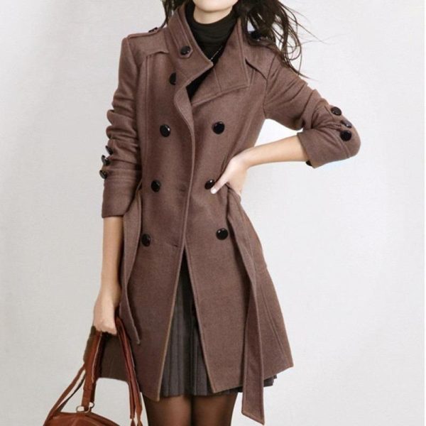⁦Ladies Jackets Wool Coats⁩ - الصورة ⁦6⁩