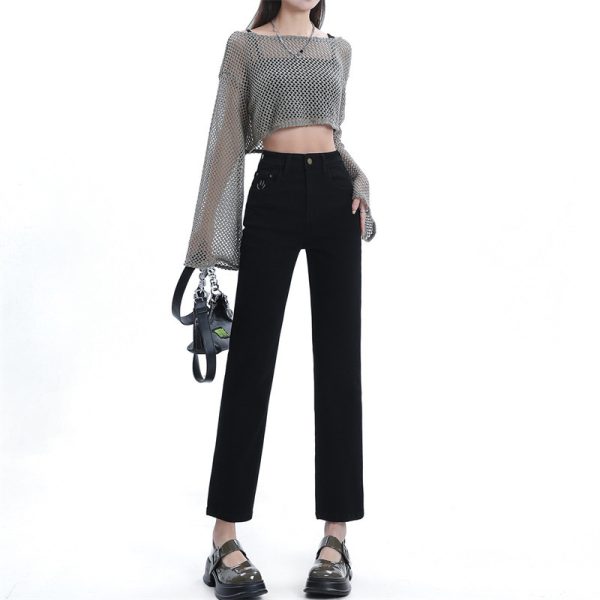 ⁦Fashion Personalized Straight Jeans For Women⁩ - الصورة ⁦4⁩