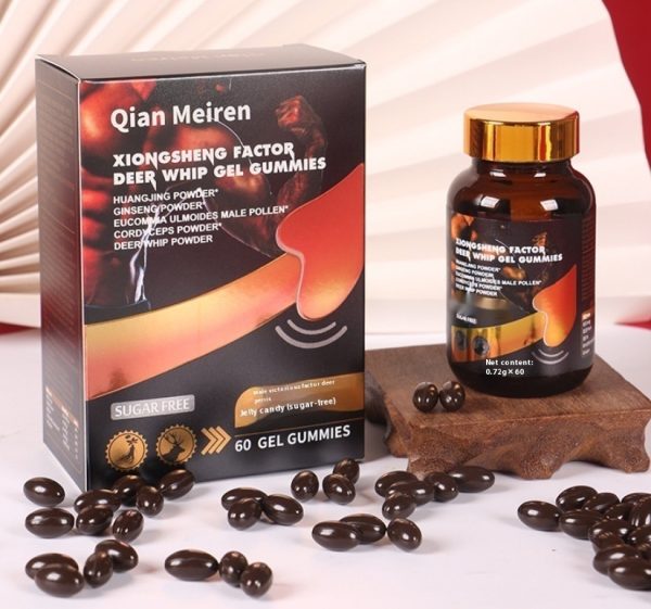 ⁦Male Oral Health Care Xiongsheng Factor Deer Pizzle Soft Capsules⁩ - الصورة ⁦3⁩