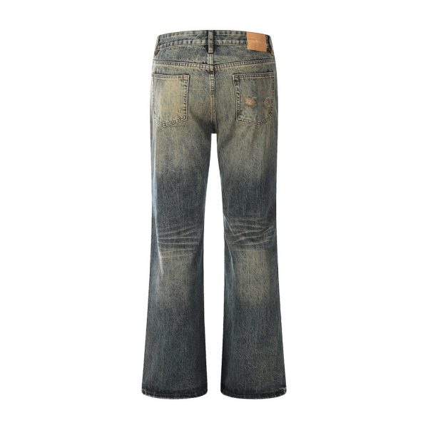 ⁦Fashion Slightly Flared Jeans Men⁩ - الصورة ⁦2⁩