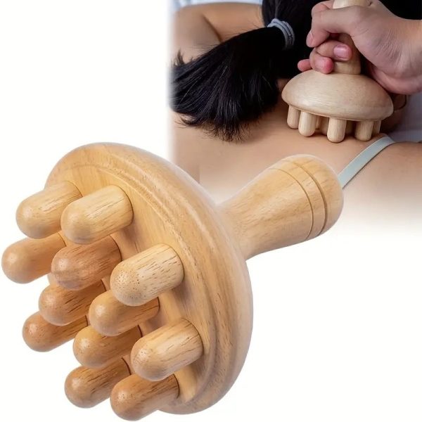 ⁦Home Sports Outdoor Meridian Health Device Mushroom Type Barber Massager⁩ - الصورة ⁦2⁩
