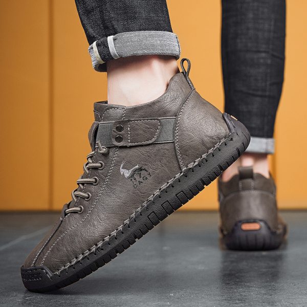 ⁦Fashion Men Sneakers Velcro Flats Shoes High Quality⁩ - الصورة ⁦6⁩