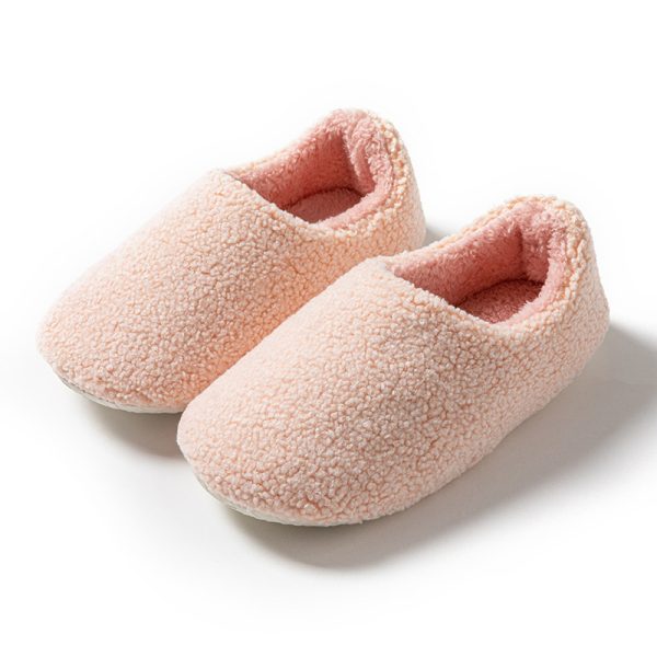 ⁦Furry Interior Home Women's Warm Four Seasons Confinement Cotton Slippers⁩ - الصورة ⁦7⁩