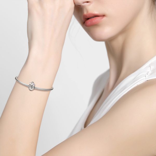 ⁦925 Silver Plain Silver Small Jewelry Men And Women Necklace Bracelet Diy Beading Accessories⁩ - الصورة ⁦4⁩