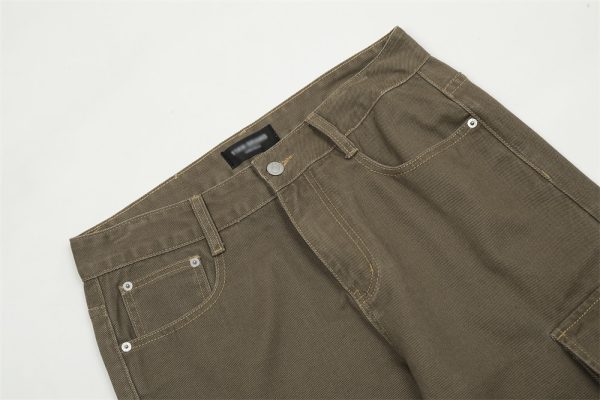 ⁦Fashion Slightly Flared Jeans Men⁩ - الصورة ⁦5⁩