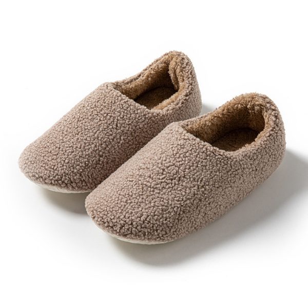 ⁦Furry Interior Home Women's Warm Four Seasons Confinement Cotton Slippers⁩ - الصورة ⁦10⁩