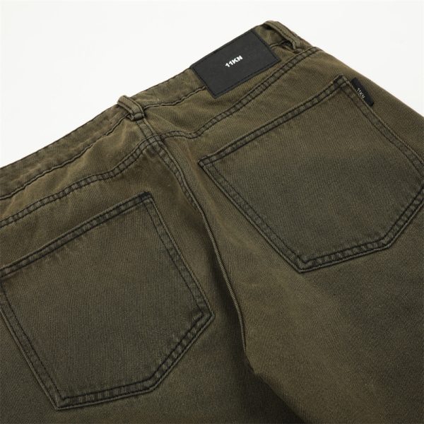 ⁦Casual Straight-leg Jeans For Men⁩ - الصورة ⁦5⁩