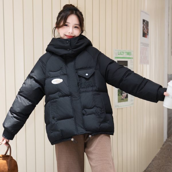 ⁦Women's Candy-colored Cotton-padded Jacket⁩ - الصورة ⁦6⁩