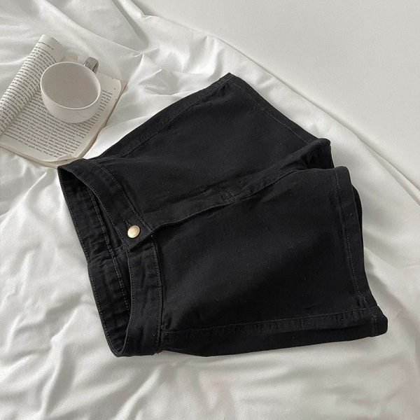 ⁦Women's Retro Blue Skinny Jeans⁩ - الصورة ⁦6⁩