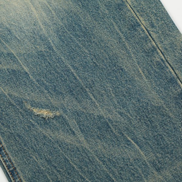 ⁦Retro Distressed Jeans For Men⁩ - الصورة ⁦3⁩