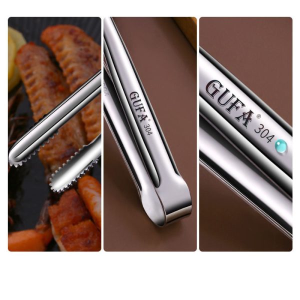 ⁦Stainless Steel Barbecue Clamp Kitchen Accessories⁩ - الصورة ⁦9⁩