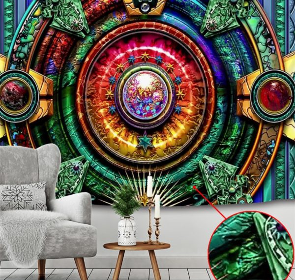 ⁦Tapestry Home Decor Bedroom Decor Background Cloth⁩ - الصورة ⁦4⁩
