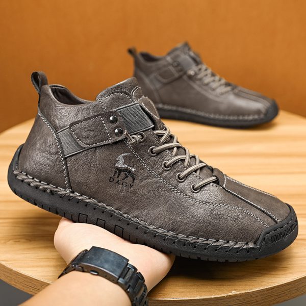 ⁦Fashion Men Sneakers Velcro Flats Shoes High Quality⁩ - الصورة ⁦8⁩
