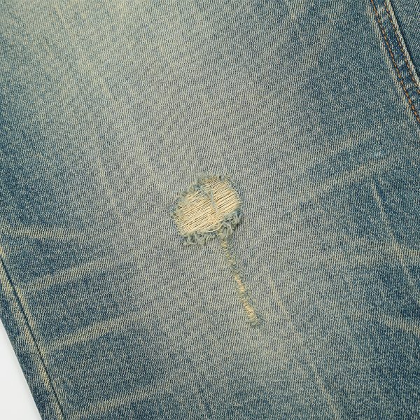 ⁦Retro Distressed Jeans For Men⁩ - الصورة ⁦5⁩