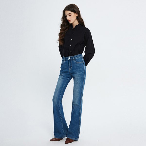 ⁦Fashionable Stretch Skinny Jeans For Women⁩ - الصورة ⁦3⁩