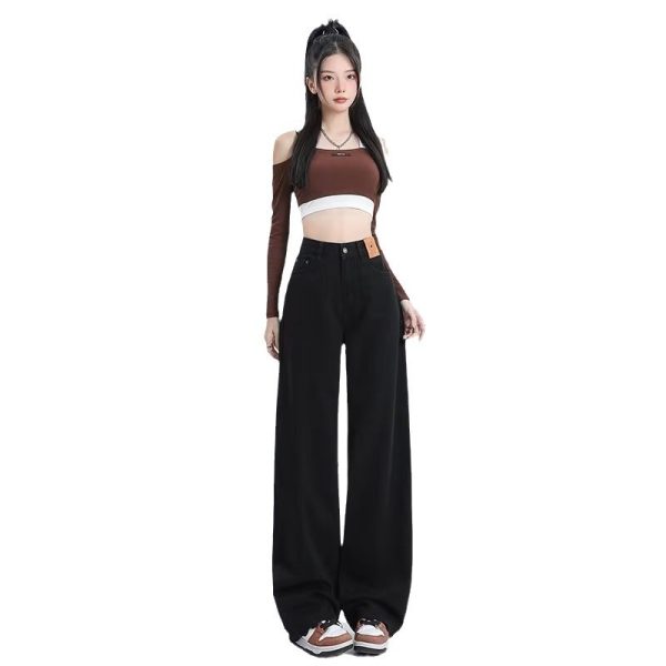 ⁦Fashion American Straight Jeans For Women⁩ - الصورة ⁦5⁩