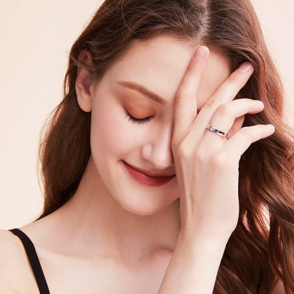 ⁦Versatile Men And Women Pair Rings Versatile Fashion Accessories⁩ - الصورة ⁦3⁩
