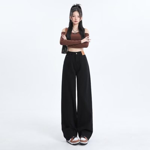 ⁦Fashion American Straight Jeans For Women⁩ - الصورة ⁦3⁩