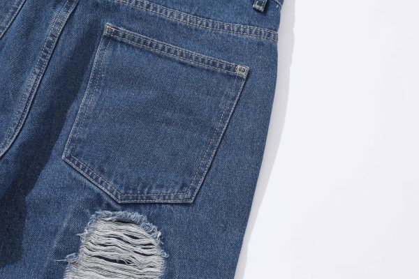 ⁦Heavy Industry Hole & Patch Jeans Men⁩ - الصورة ⁦9⁩