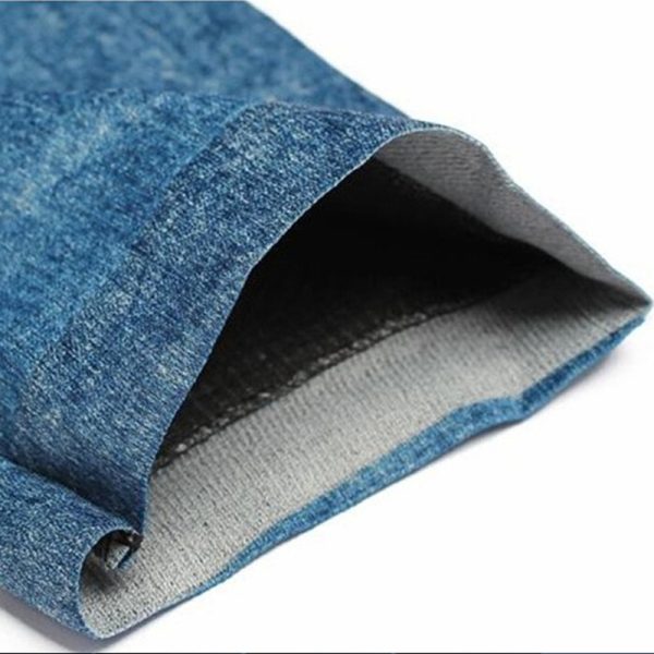 ⁦Women's Fashion Stretch Snowflake Bottoming Jeans⁩ - الصورة ⁦4⁩
