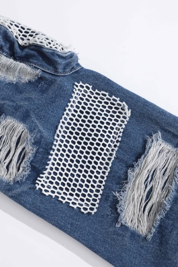 ⁦Heavy Industry Hole & Patch Jeans Men⁩ - الصورة ⁦10⁩