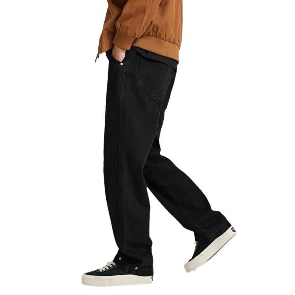 ⁦Straight Loose Jeans For Men⁩ - الصورة ⁦3⁩