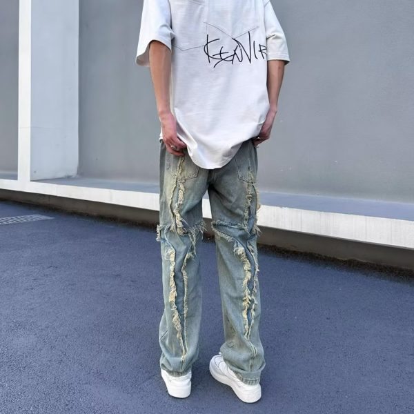 ⁦American High Street Vintage Jeans Men⁩ - الصورة ⁦5⁩
