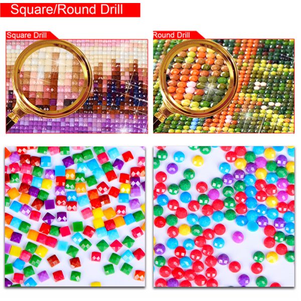 ⁦Unfinished Rhinestone Home Decor⁩ - الصورة ⁦5⁩
