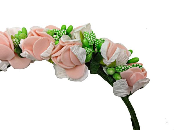 ⁦Bridal Headband, Wreath, Headdress, Wedding Accessories, Headband⁩ - الصورة ⁦5⁩