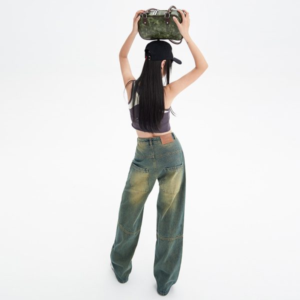 ⁦Fashion American Stitching Jeans For Women⁩ - الصورة ⁦4⁩