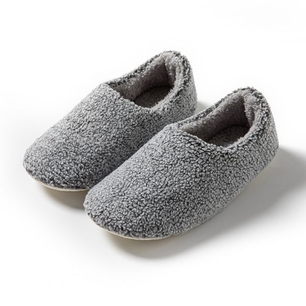 ⁦Furry Interior Home Women's Warm Four Seasons Confinement Cotton Slippers⁩ - الصورة ⁦9⁩