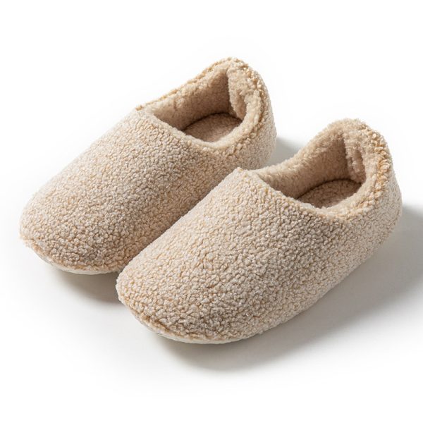 ⁦Furry Interior Home Women's Warm Four Seasons Confinement Cotton Slippers⁩ - الصورة ⁦8⁩