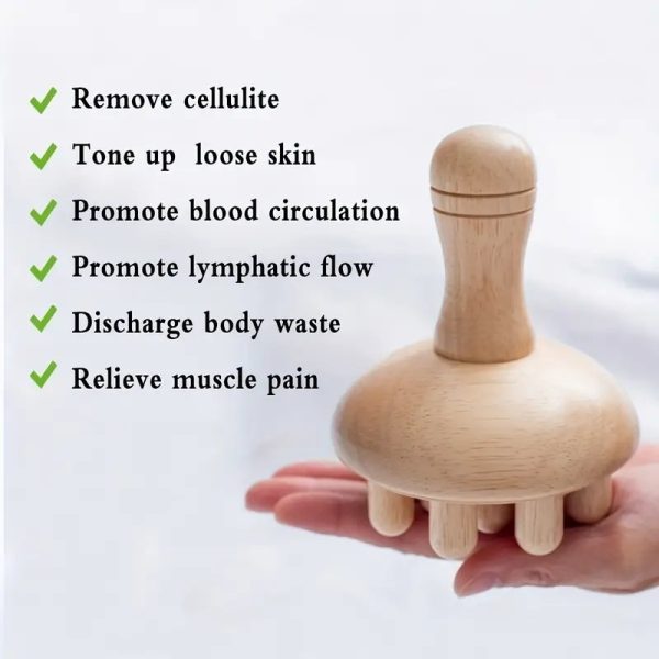 ⁦Home Sports Outdoor Meridian Health Device Mushroom Type Barber Massager⁩ - الصورة ⁦3⁩
