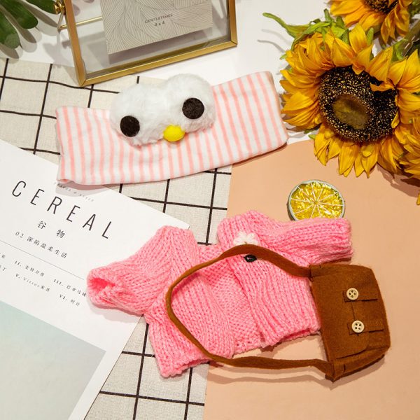 ⁦Clothes Hat Set Accessories Little Yellow Duck Doll Accessories⁩ - الصورة ⁦9⁩