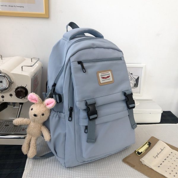 ⁦Women's Fashion Simple Large Capacity Backpack⁩ - الصورة ⁦2⁩
