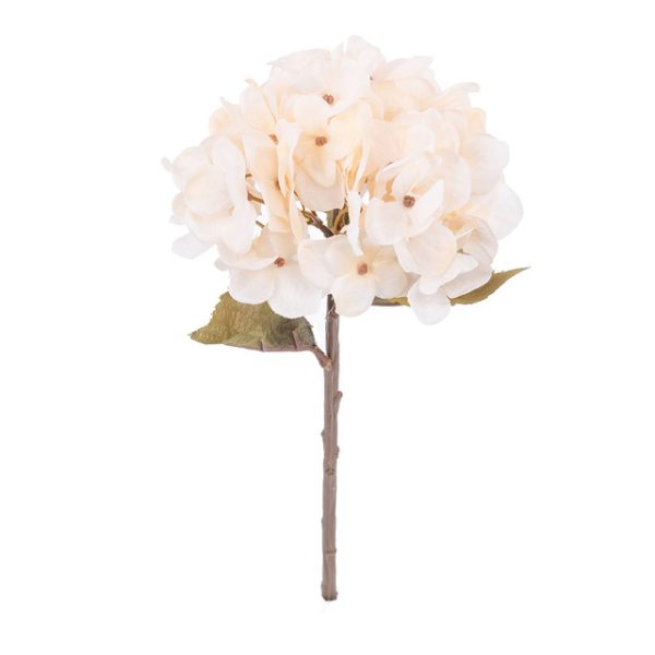 ⁦Artificial Flowers Hydrangea Branch Home Wedding Decor Autum⁩ - الصورة ⁦7⁩