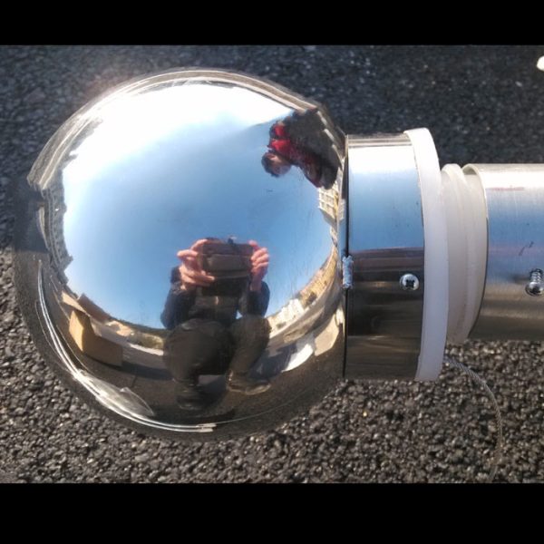 ⁦360 Degree Downwind Rotating Ball Head Flagpole Accessories⁩ - الصورة ⁦3⁩