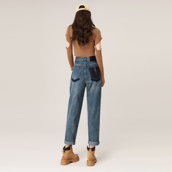 ⁦Autumn And Winter High Waist Harem Jeans Women⁩ - الصورة ⁦6⁩