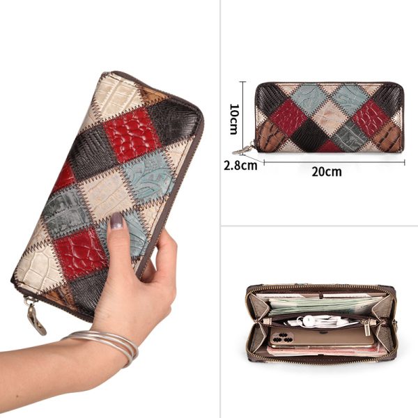 ⁦Women's High-end High-capacity Real Leather Bag⁩ - الصورة ⁦3⁩