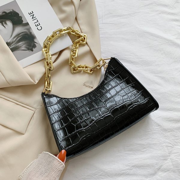 ⁦Fashion Acrylic Chain Underarm Bag⁩ - الصورة ⁦6⁩