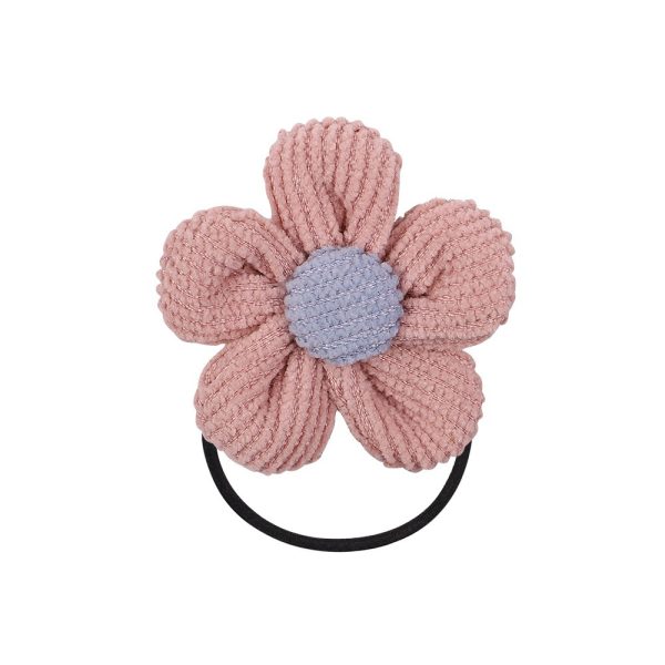 ⁦Cute Children Color Flower Rope Student Hair Band Hair Rope Hair Accessories⁩ - الصورة ⁦8⁩