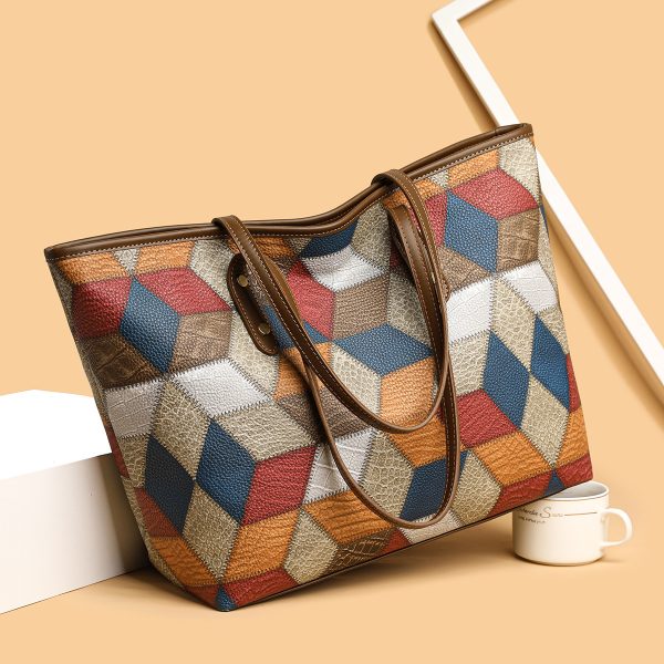 ⁦Women's Fashion Large Capacity Versatile Handbag⁩ - الصورة ⁦5⁩