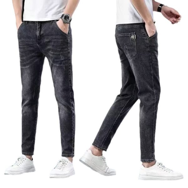 ⁦Summer Thin Stretch Jeans For Men⁩ - الصورة ⁦5⁩