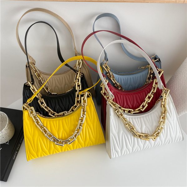 ⁦Fashion Acrylic Chain Underarm Bag⁩ - الصورة ⁦2⁩