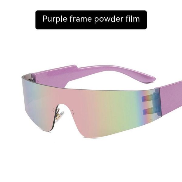 ⁦Women's Fashion Sports Sun Glasses⁩ - الصورة ⁦2⁩