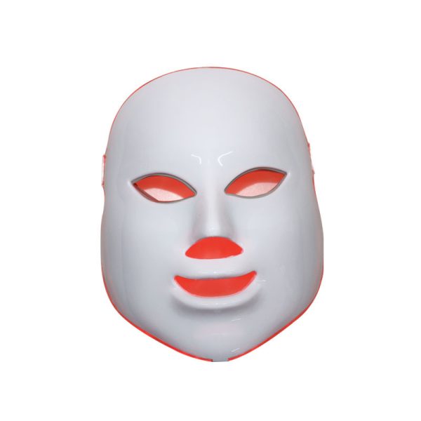 ⁦Beauty Instrument Beauty Red Purple Light Photon Skin Rejuvenation Mask Instrument Household Acne Spectrometer Face⁩ - الصورة ⁦3⁩