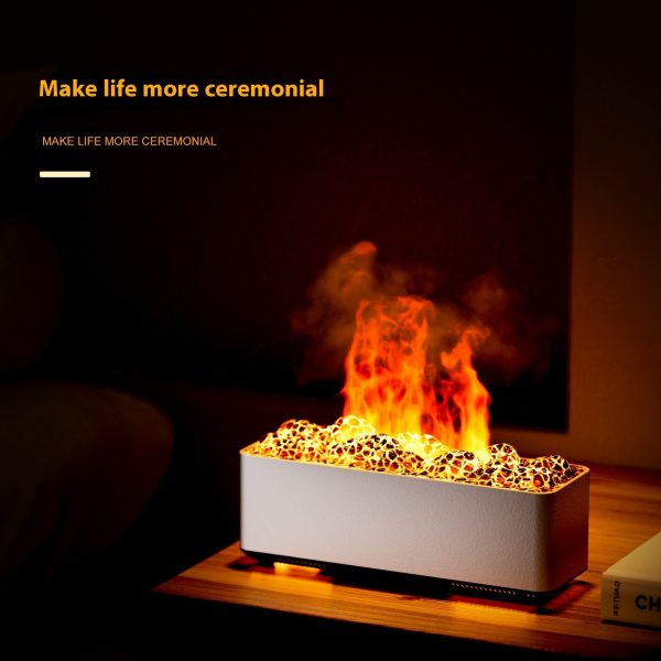 ⁦Volcano Aromatherapy Humidifier Air Ultrasonic Aroma Diffuser Home Decor⁩ - الصورة ⁦2⁩