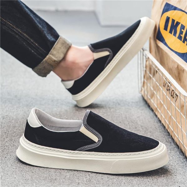 ⁦Summer Breathable New Canvas Shoes Men⁩ - الصورة ⁦6⁩