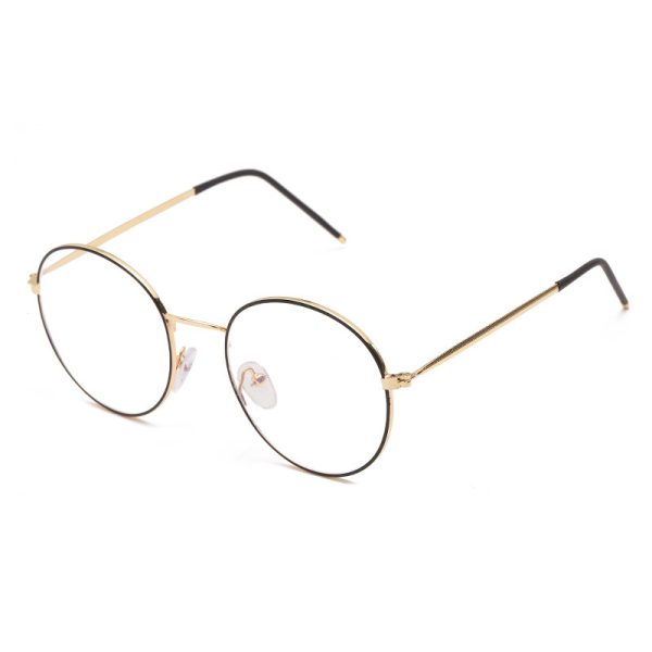 ⁦Anti Blue Glasses Metal Round Fashion⁩ - الصورة ⁦4⁩