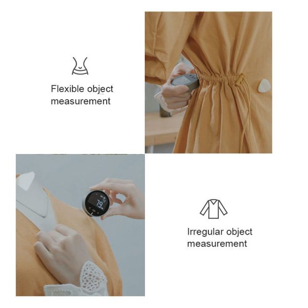 ⁦Distance Measuring Instrument Electronic Measuring Ruler Tape Measure High Definition Digital LCD High Precision Electronic Measuring Ruler Tool⁩ - الصورة ⁦4⁩